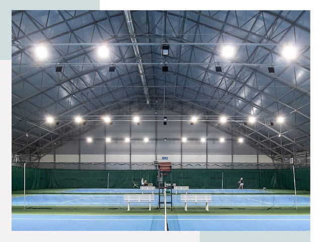 Строительство теннисных кортов в Ялуторовск от 620 руб.