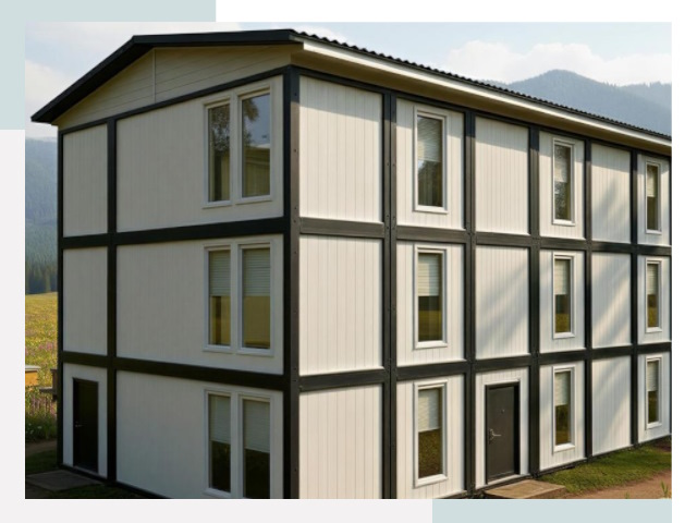 Модульные общежития в Ялуторовске