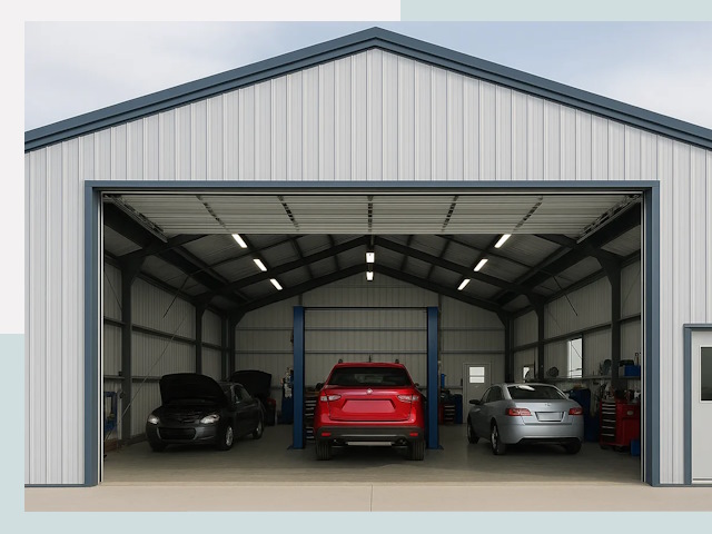 Ангары из сэндвич панелей от 620 руб. в Ялуторовск