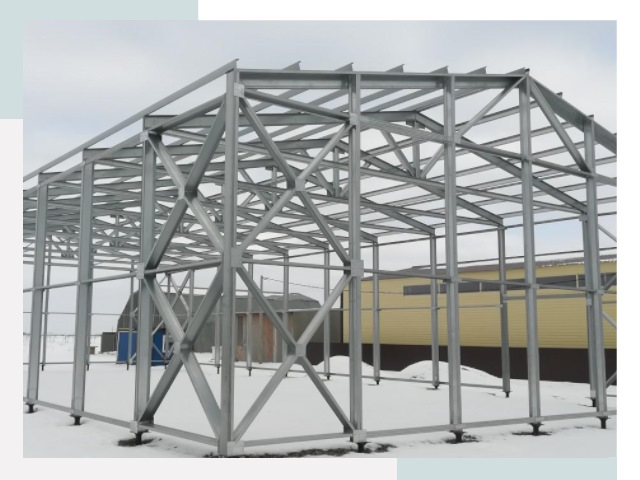 Каркасные ангары в Ялуторовске