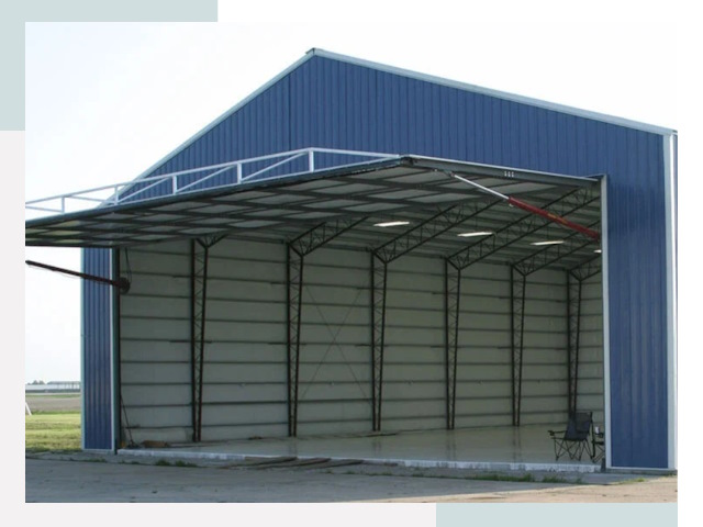 Прямо стенные ангары в Ялуторовске