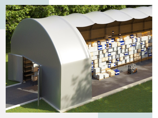 Тентовые ангары в Ялуторовске
