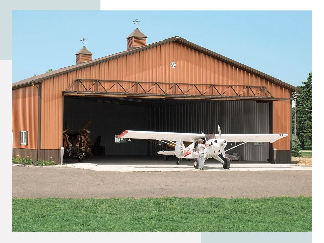 Ангары для самолетов в Ялуторовске