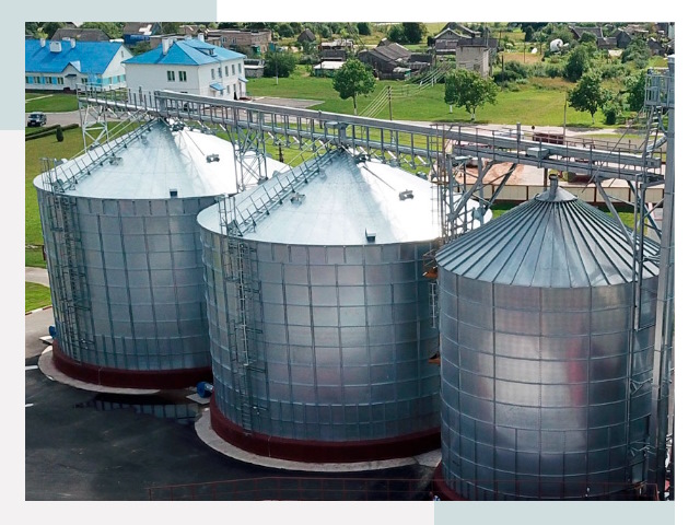 Металлические силосы в Ялуторовске