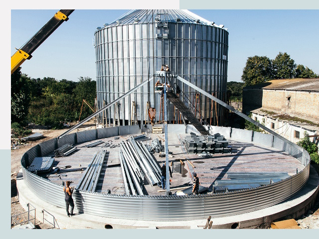 Силосы для зерна в Ялуторовск от 620 руб. - Надёжное хранение