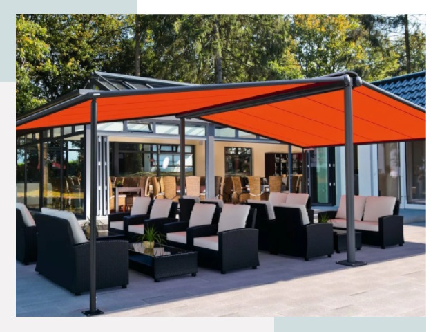 Навесы для кафе и ресторанов в Ялуторовске