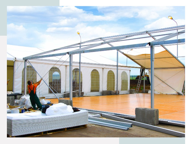 Быстро сборные шатры в Ялуторовске