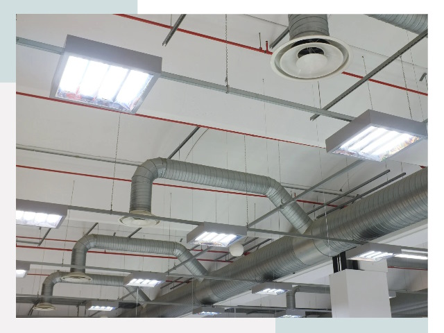 Вентиляция ангаров в Ялуторовске