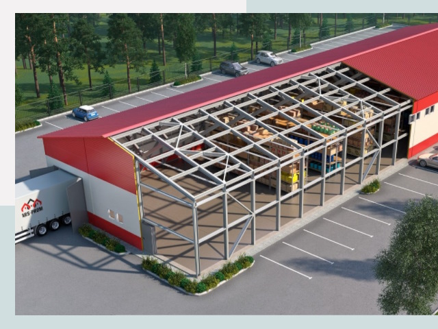 Проектирование ангаров в Ялуторовске от 620 руб.